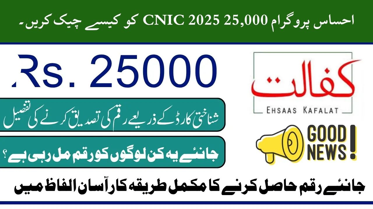 Ehsaas Program 25,000