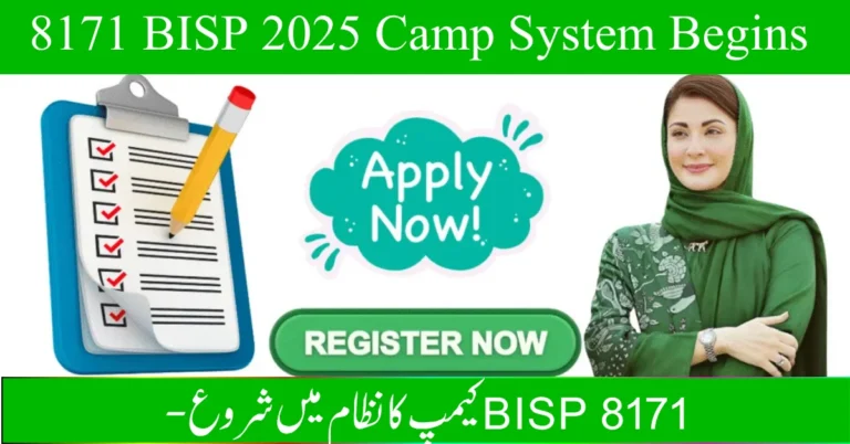 BISP November 2025 Camp Payment Locations
