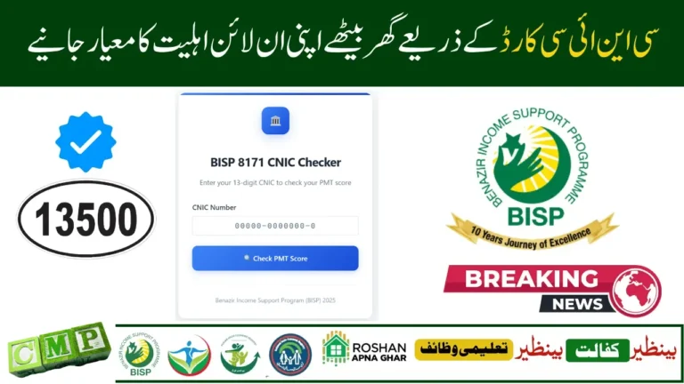 BISP 8171 Online Portal 2025